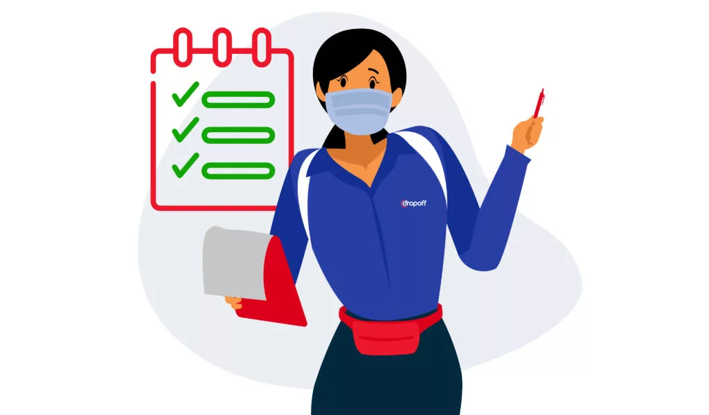 Steps to become a medical courier - Dropoff same-day delivery